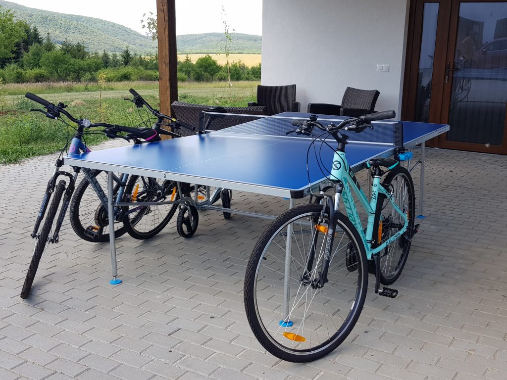 Kerékpár, ping-pong, kosár